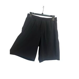 Lululemon Pace Breaker Shorts Men's Medium Black Running Zipper Pocket Athletic